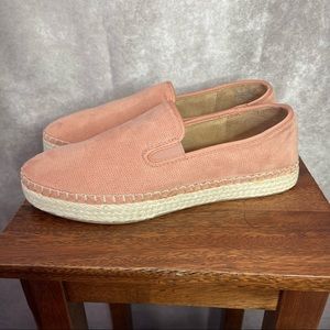 Dr  Scholls Faux Suede “Far Out” Platform Espadrille Sip-On Size 10M